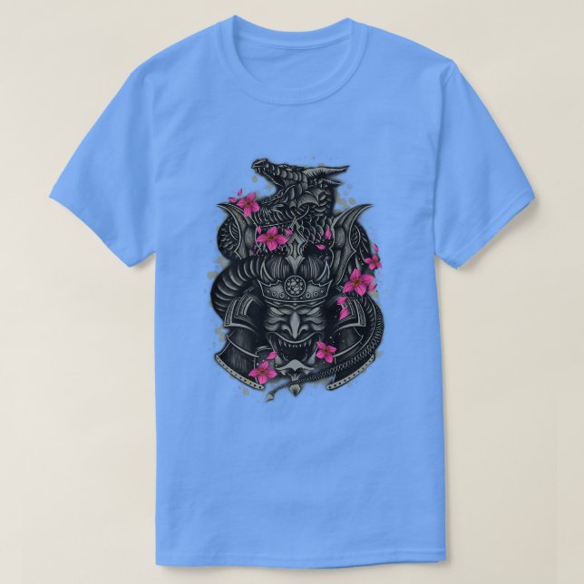 Bushido Code Samurai Japan Gift Premium T-Shirt Co (Design framsida)