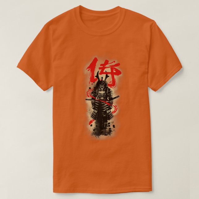 Bushido Code Samurai Japan Premium T Shirt (Design framsida)