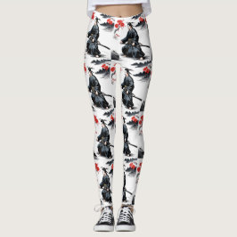 Bushido Code Samurai mästerverk Leggings