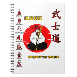 Bushido Cuaderno de espiral Anteckningsbok