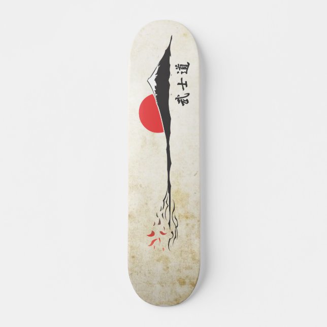 Bushido däck skateboard bräda 19,5 cm (Framsida)