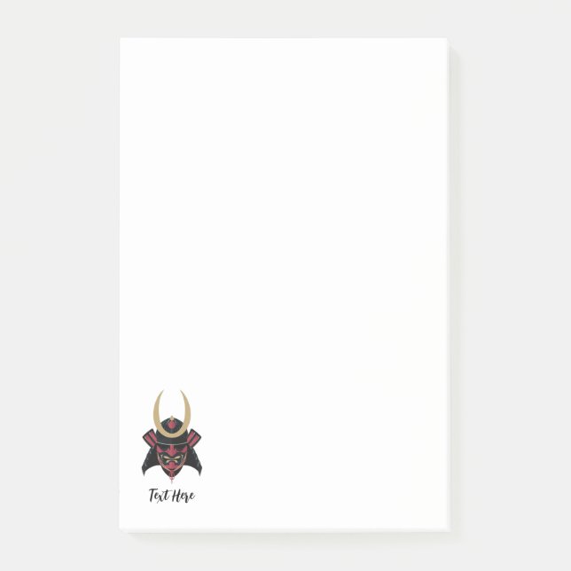BUSHIDO KRIGARE POST-IT BLOCK (Framsida)
