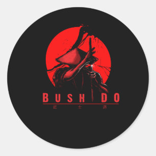 Bushido Runt Klistermärke