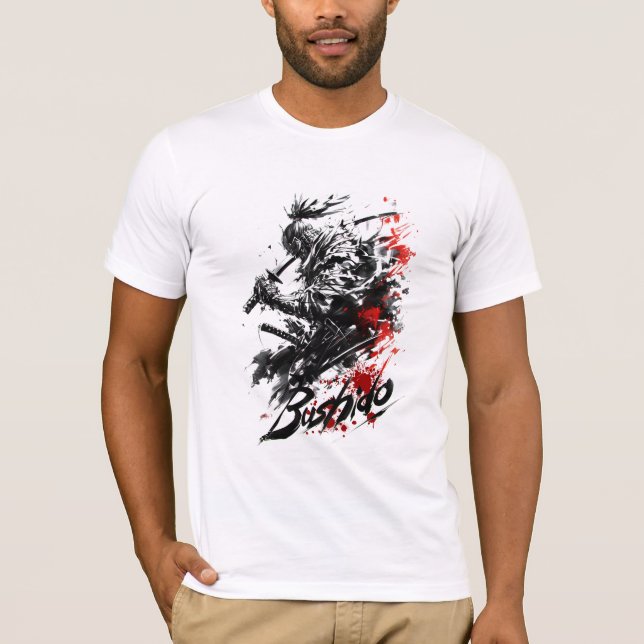 Bushido - Samuraikodexen T Shirt (Framsida)
