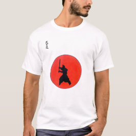 Bushido som krigare t shirt