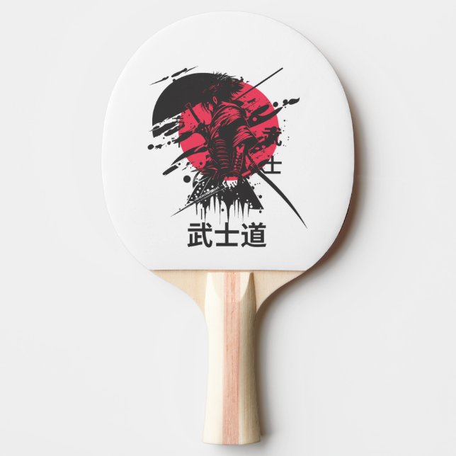 Bushido Spirit: Samurai Warrior Aesthetic  Pingisracket (Framsidan)