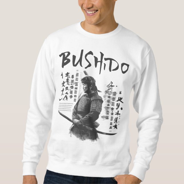 Bushido T-Shirt Lång Ärmad Tröja (Framsida)