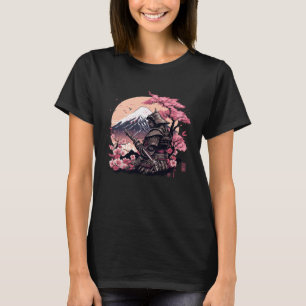 Bushido Vintage Samurai Japansk Krigare Retro Svär T Shirt