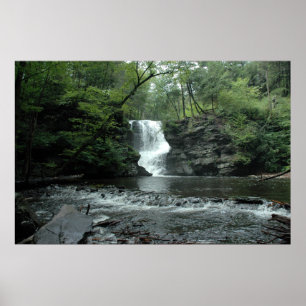 Bushkill Falls in the Poconos. print 008 Poster