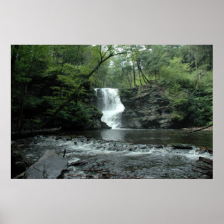 Bushkill Falls in the Poconos. print 008 Poster