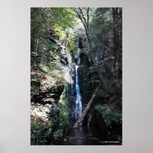Bushkill Falls in the Poconos. print 0206 Poster