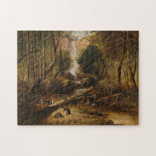 Bushland liggande av John Skinner Prout Pussel