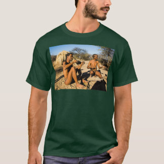 Bushman Kalahari Desert Namibia T Shirt