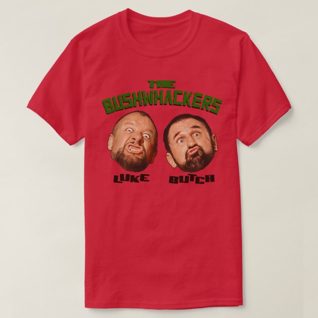 Bushwhackers T Shirt (Design framsida)