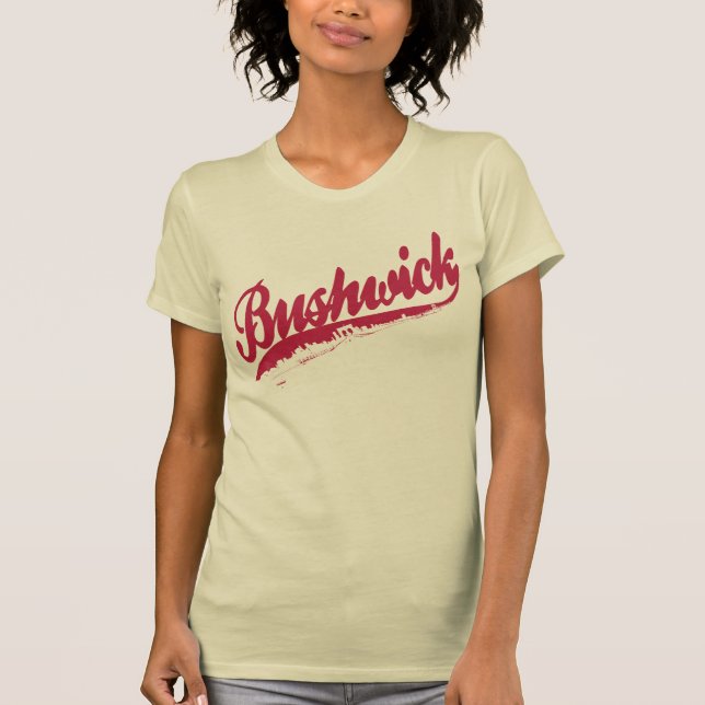 Bushwick Brooklyn damer Tee (Framsida)