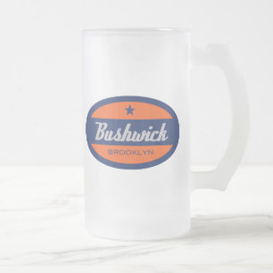Bushwick Frostat Ölglas