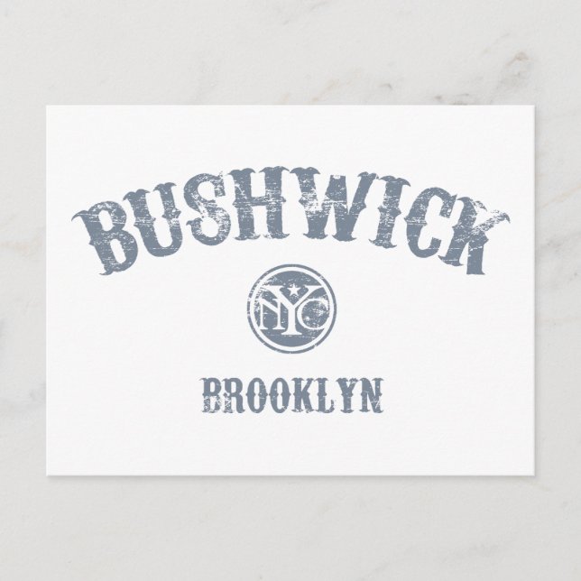 Bushwick Vykort (Framsida)