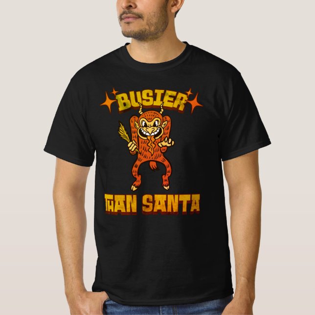 Busier Than Santa T Shirt (Framsida)