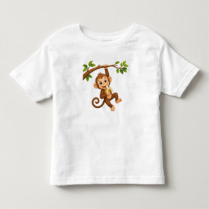 Busig apbanan mellanmålstid t shirt