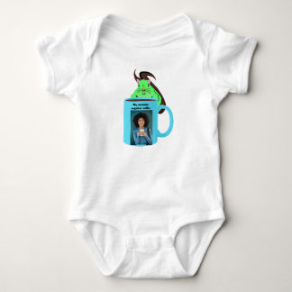 Busig Ekorre #110 Baby Kaffe T Shirt