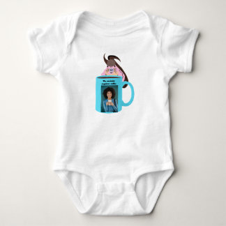 Busig Ekorre #146 Baby Kaffe T Shirt