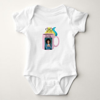 Busig Ekorre #168 Baby Kaffe T Shirt