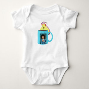 Busig Ekorre #287 Baby Kaffe T Shirt