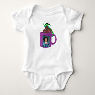 Busig Ekorre #299 Baby Kaffe T Shirt