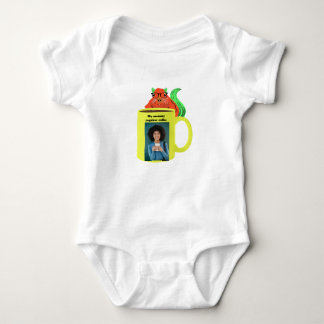 Busig Ekorre #340 Baby Kaffe T Shirt