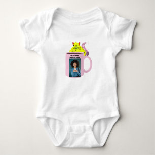 Busig Ekorre #341 Baby Kaffe T Shirt