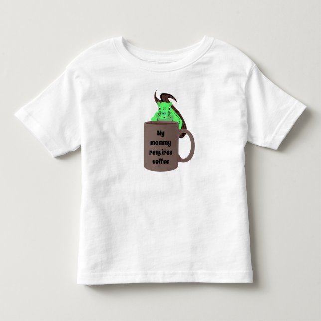 Busig Ekorre #475 Småbarn T Shirt (Framsida)