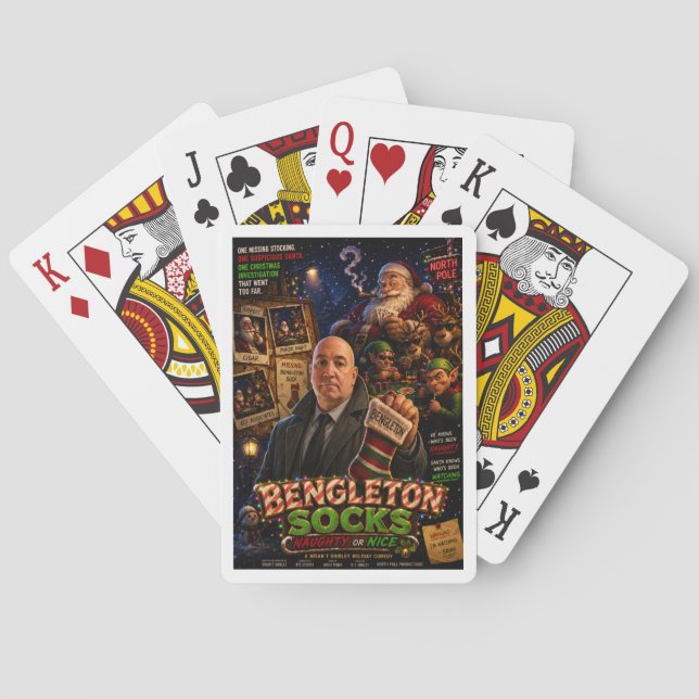 Busig eller snäll casinokort (Baksidan)