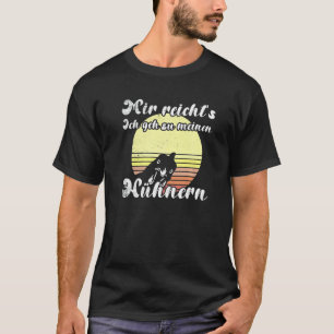 Busig Höna Solnedgång Gå Till Min Höna Gård T Shirt