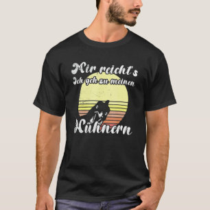 Busig Höna Solnedgång Gå Till Min Höna Gård T Shirt