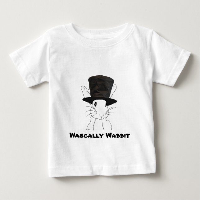 Busig Kanin Baby Tee Shirt (Framsida)