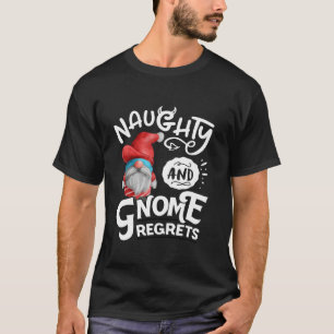 Busig Och Tomte Ångrar Tomtar Rolig Jul  T Shirt