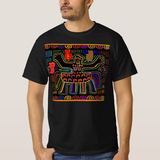 Busig Schamanande Andlighet T Shirt (Framsida)