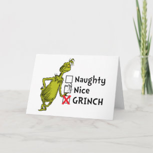Busig, Snäll eller Grinch-citat Kort