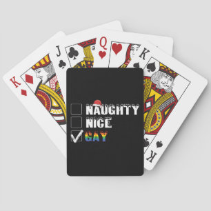 Busig Snäll Gay Regnbåge Pride HBT Julpresent Casinokort