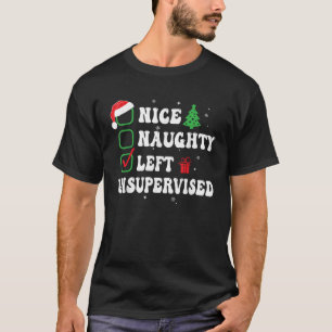Busig Snäll Lämnad Utan Tillsyn Xmas Lista Hatt Ro T Shirt