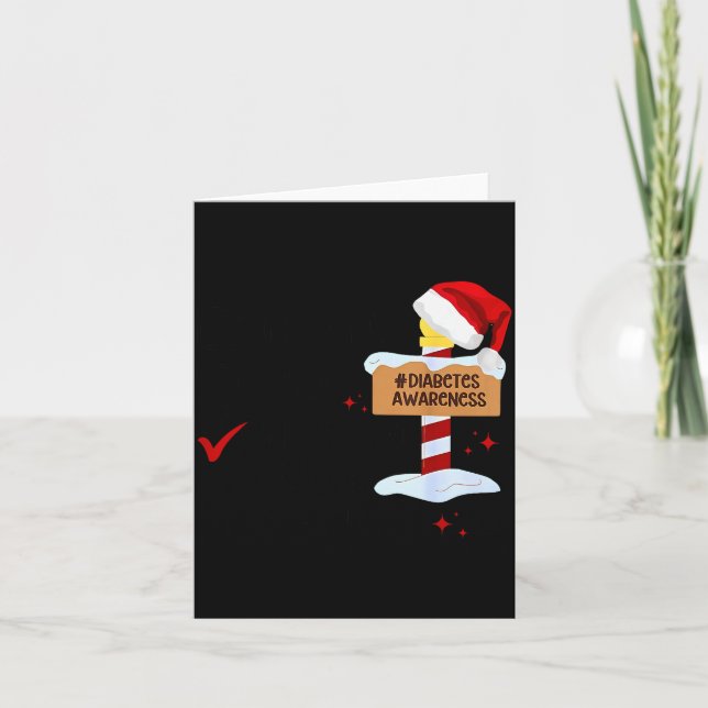 Busig Snäll Min Blodsocker Var Lågt Diabetes Medve Kort (Framsida)