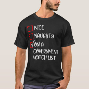 Busig Snäll På En Regeringens Övervakningslista Ro T Shirt