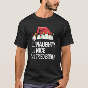 Busig Snäll Testad Bro Funny Sarcastic pojkar tonå T Shirt