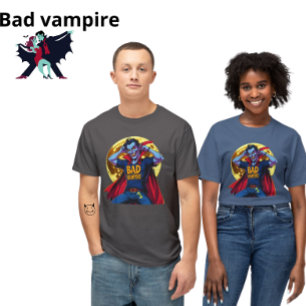 Busig vampyr, Rolig Vampyr Kille T-shirt 