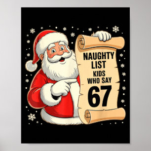 Busiga Barn Lista Som Säger 67 Roligt Meme 6 7 Jul Poster