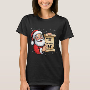Busiga barn som säger 67 jul sex sju S T Shirt
