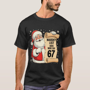 Busiga barn som säger 67 roliga meme 6 7 jul t shirt