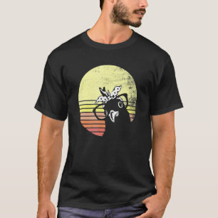 Busiga Kyckling Retro Solnedgångs Solglasögon T Shirt