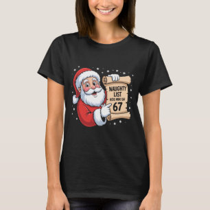 Busiga lista barn som säger 67 rolig meme 6 7 jul t shirt