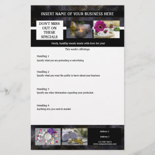 Business 6 Fotografibroschyr Pamphlet Flygblad